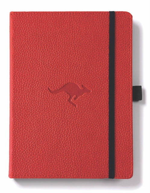 Dingbats A5+ Wildlife Red Kangaroo Notebook - Graph