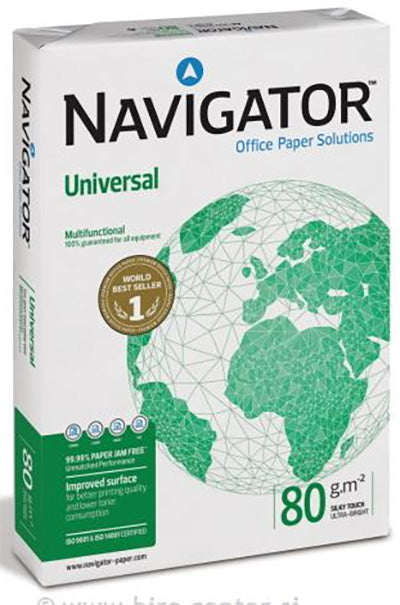 Papir A4 Navigator Universal, 80g, 1/500