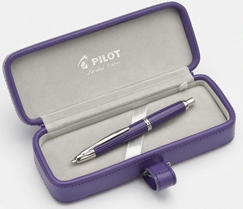 Nalivno pero Capless Limited Edition violet, Pilot