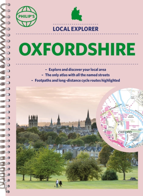 Philip's Local Explorer Street Atlas Oxfordshire