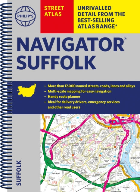 Philip's Navigator Street Atlas Suffolk