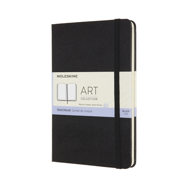 Moleskine Art Medium Sketchbook: Black