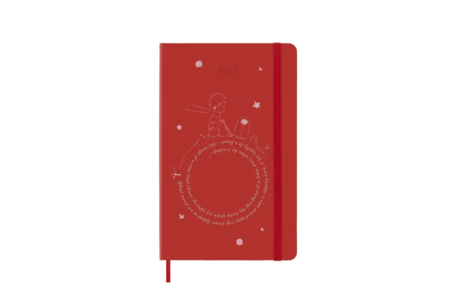 PLANER MOLESKINE 12M 2023 PRINCE TED. 14X21 ROSE