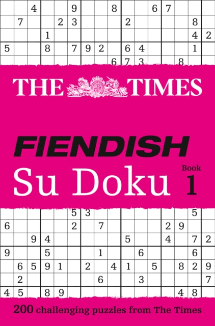 The Times Fiendish Su Doku Book 1: 200 Challenging Su Doku Puzzles