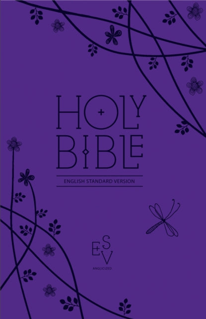 Holy Bible: English Standard Version (ESV) Anglicised Purple Compact Gift edition with zip