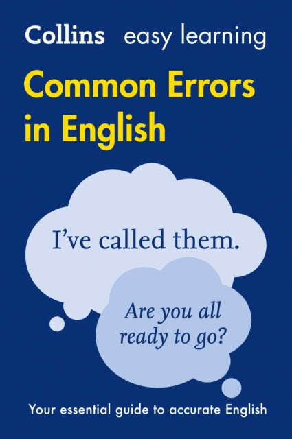 Common Errors in English