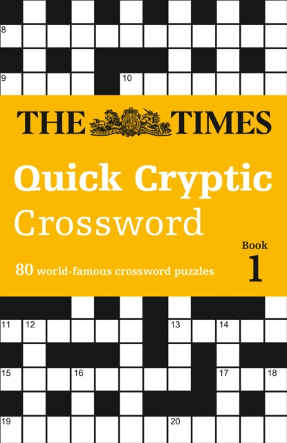 Times Quick Cryptic Crossword Book 1