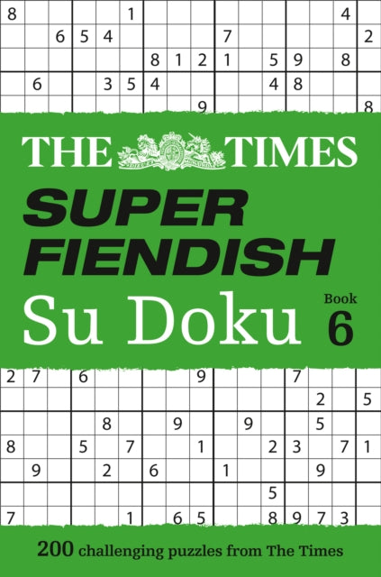 Times Super Fiendish Su Doku Book 6