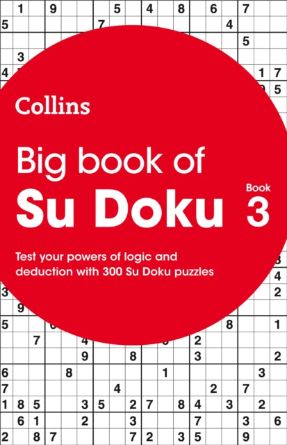 Big Book of Su Doku Book 3 - 300 Su Doku Puzzles