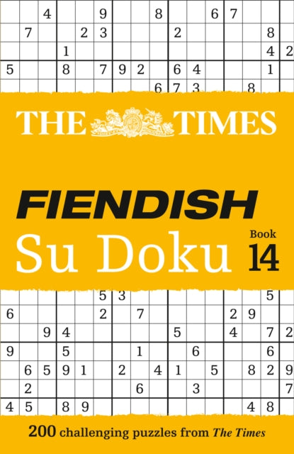 Times Fiendish Su Doku Book 14