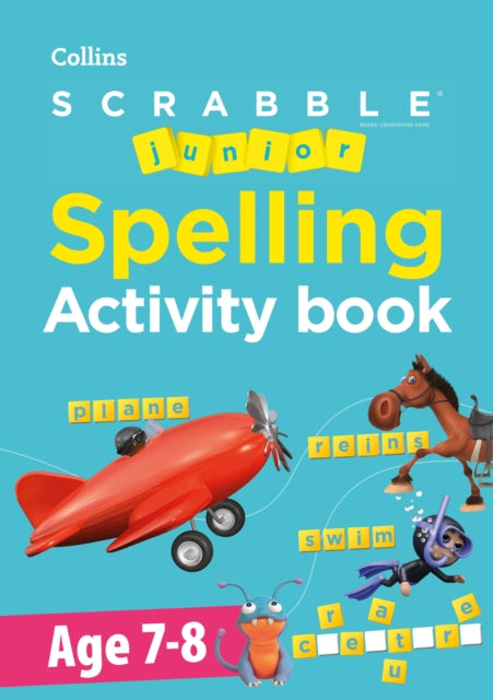 SCRABBLE™ Junior Spelling Activity Book Age 7-8