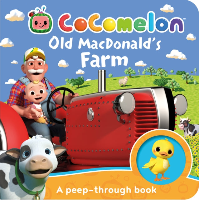 Official Cocomelon: Old MacDonald’s Farm: A peep-through book