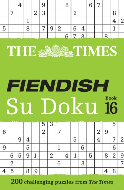 Times Fiendish Su Doku Book 16