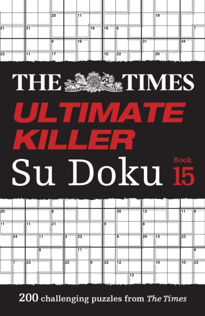 Times Ultimate Killer Su Doku Book 15