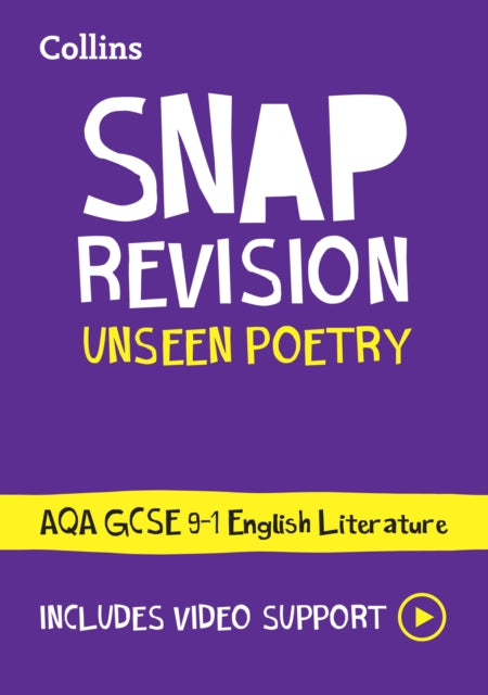 AQA Unseen Poetry Anthology Revision Guide