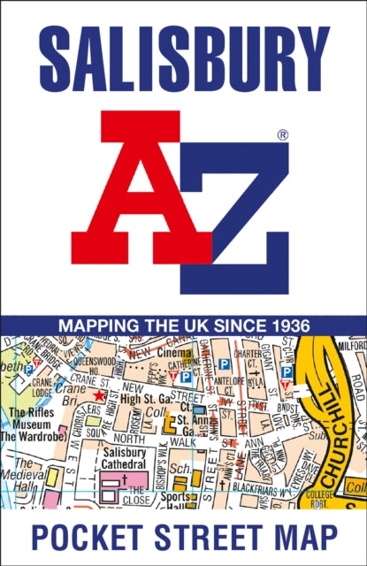 Salisbury A-Z Pocket Street Map