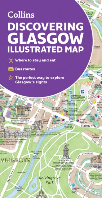 Discovering Glasgow Illustrated Map