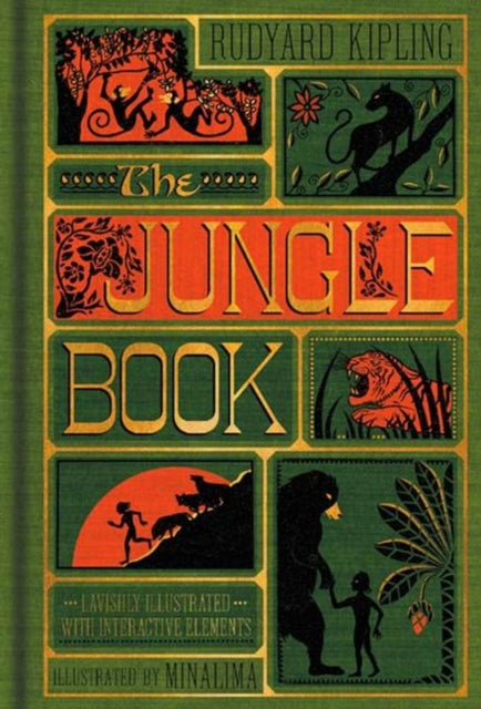 The Jungle Book (Illustrated with Interactive Elements)