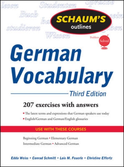 Schaum's Outline of German Vocabulary