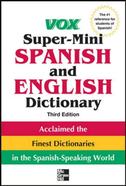 Vox Super-Mini Spanish and English Dictionary