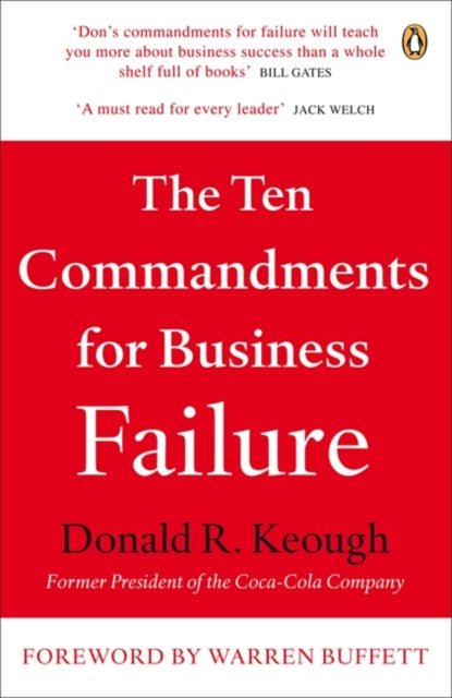 Ten Commandments for Business Failure