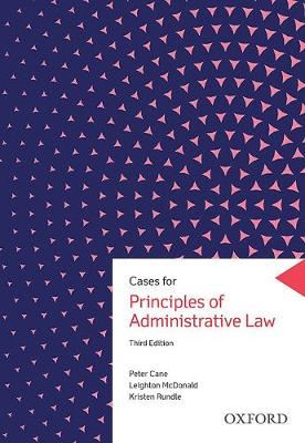 CASES FOR PRINCIPLES OF ADMINISTRATIVE LAW