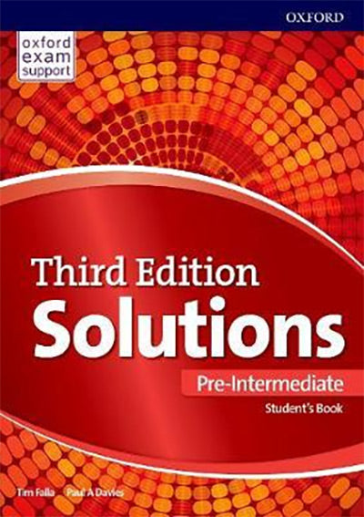SOLUTIONS 3IZD PRE-INTER UČBENIK +ONLINE PRACTICE