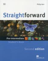 Straightforward - Student Book - Pre-intermediate B1 with Practice Online Access