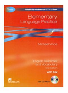 NEW ELEMENTARY LANGUAGE PRACTICE, vadnica s CD-romom za utrjevanje slovnice in besedišča, MKT