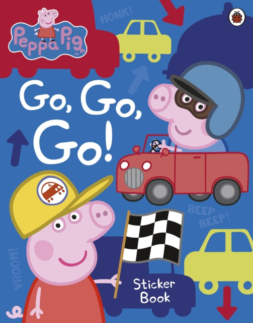 Peppa Pig: Go, Go, Go!-Vehicles Sticker Book