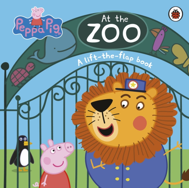 Peppa Pig: At the Zoo - A lift-the-flap book