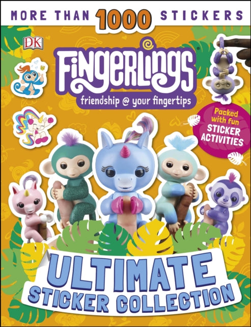 Fingerlings Ultimate Sticker Collection - With more than 1000 stickers