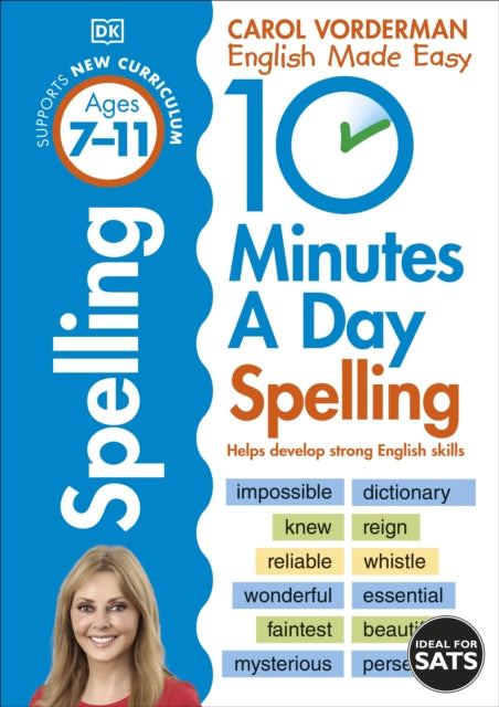 10 Minutes a Day Spelling Ages 7-11 - Helps develop strong english skills