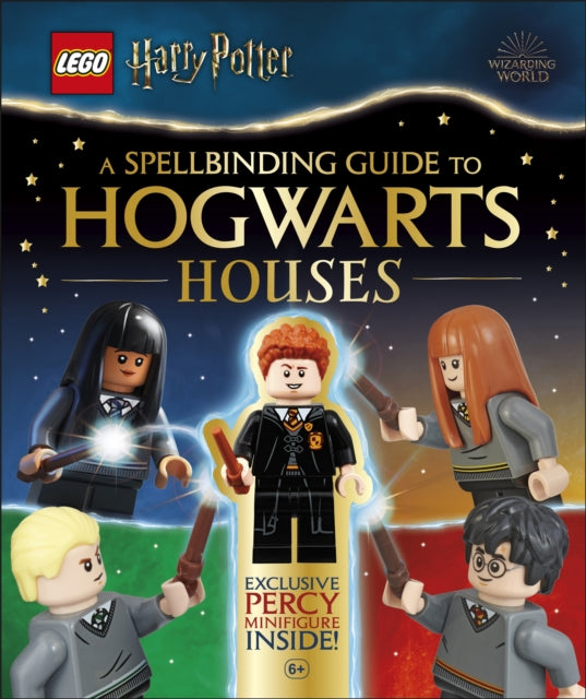 LEGO Harry Potter A Spellbinding Guide to Hogwarts Houses - With Exclusive Percy Weasley Minifigure