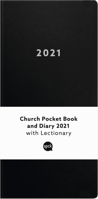 Church Pocket Book and Diary 2021 Black