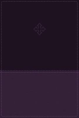 Amplified Study Bible, Leathersoft, Purple, Thumb Indexed