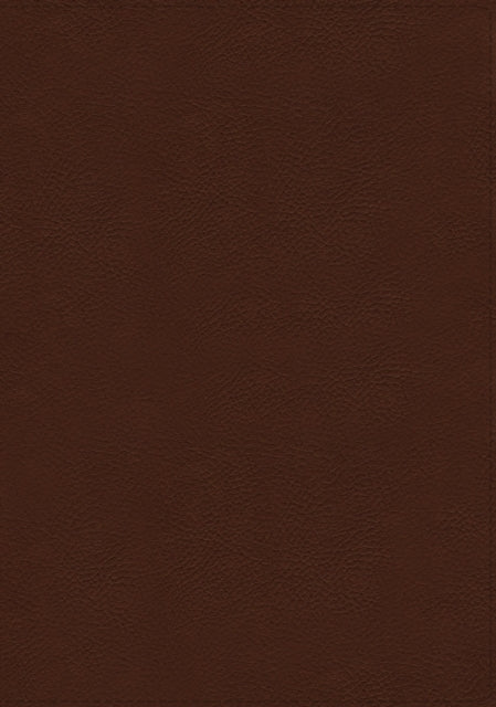 KJV, Thompson Chain-Reference Bible, Genuine Leather, Calfskin, Brown, Red Letter, Thumb Indexed, Comfort Print