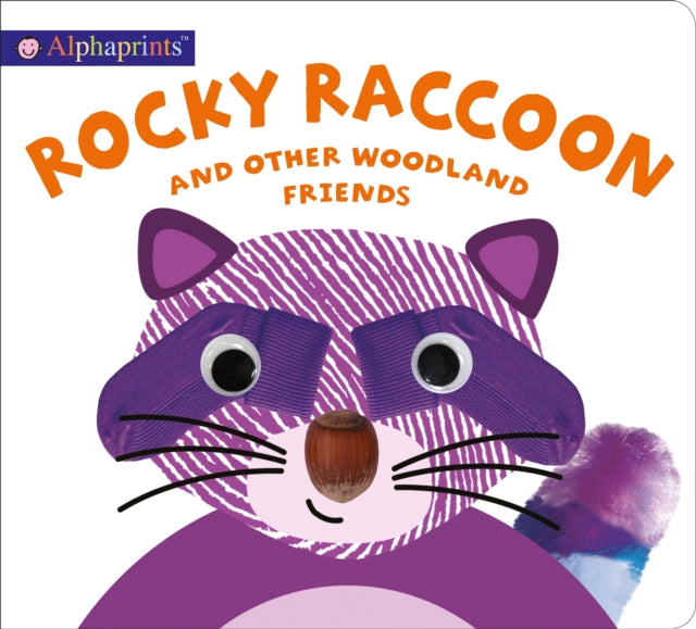 Alphaprints: Rocky Raccoon and other woodland friends