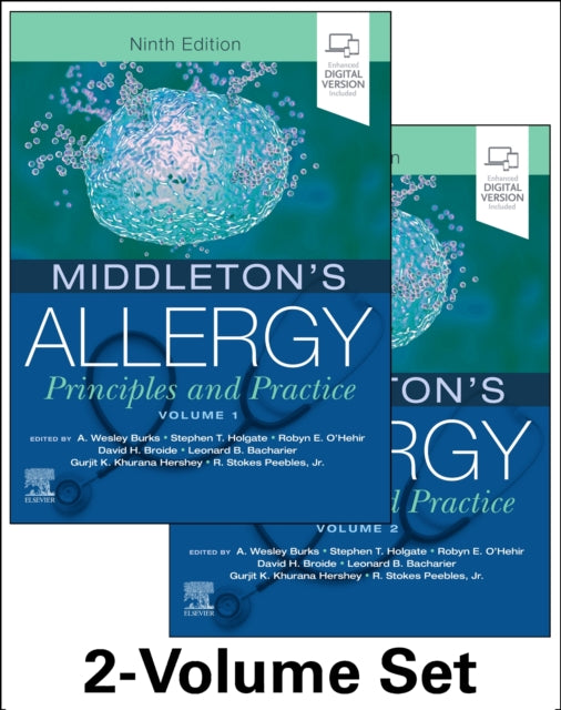 Middleton's Allergy 2-Volume Set - Principles and Practice