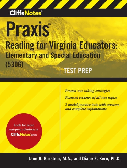 CliffsNotes Praxis Reading for Virginia Educators