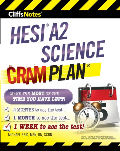 CliffsNotes HESI A2 Science Cram Plan