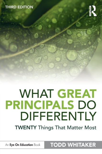 What Great Principals Do Differently