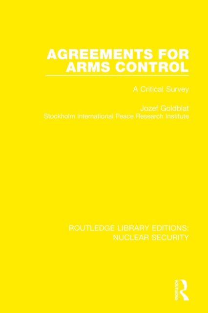 Agreements for Arms Control