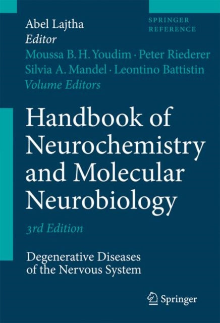 Handbook of Neurochemistry and Molecular Neurobiology