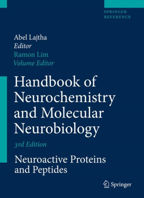 Handbook of Neurochemistry and Molecular Neurobiology