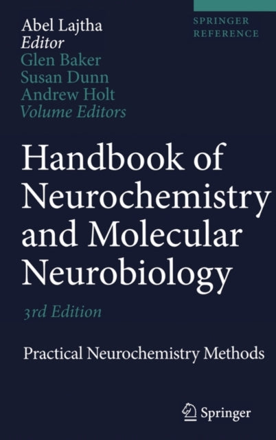 Handbook of Neurochemistry and Molecular Neurobiology