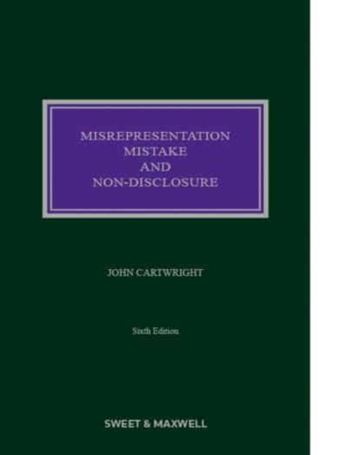 Misrepresentation, Mistake and Non-Disclosure