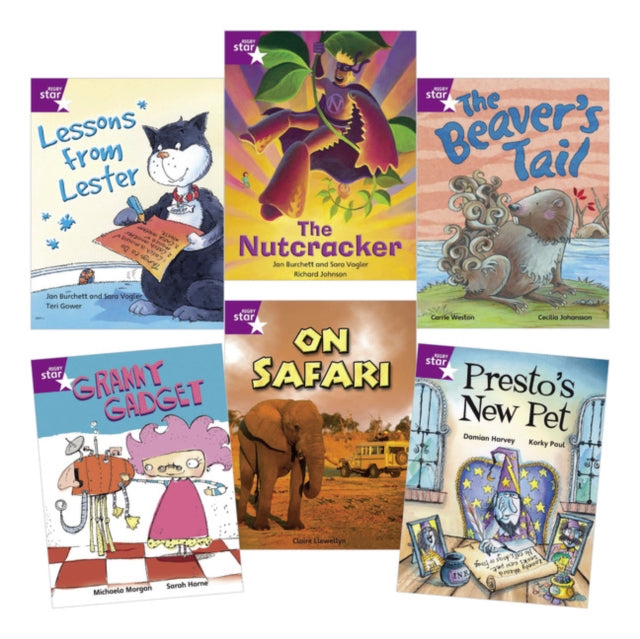 Learn at Home:Star Reading Purple Level Pack (5 fiction and 1 non-fiction book)