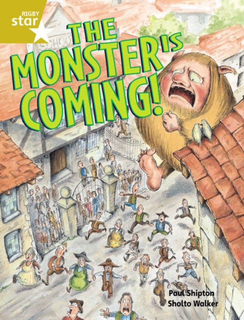 Rigby Star Guided 2 Gold Level: The Monster is Coming Pupil Book (single)