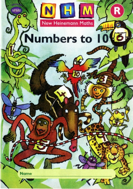 New Heinemann Maths: Reception: Numbers to 10 Activity Book (8 Pack)